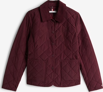 Veste mi-saison TOMMY HILFIGER en rouge : devant