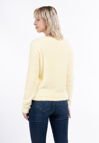 MYMO - Pullover 'Biany' em amarelo