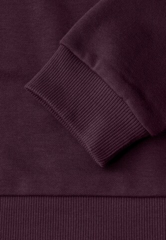 STREET ONE Sweatshirt in Purple