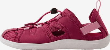 Chaussures ouvertes Reima en rose : devant