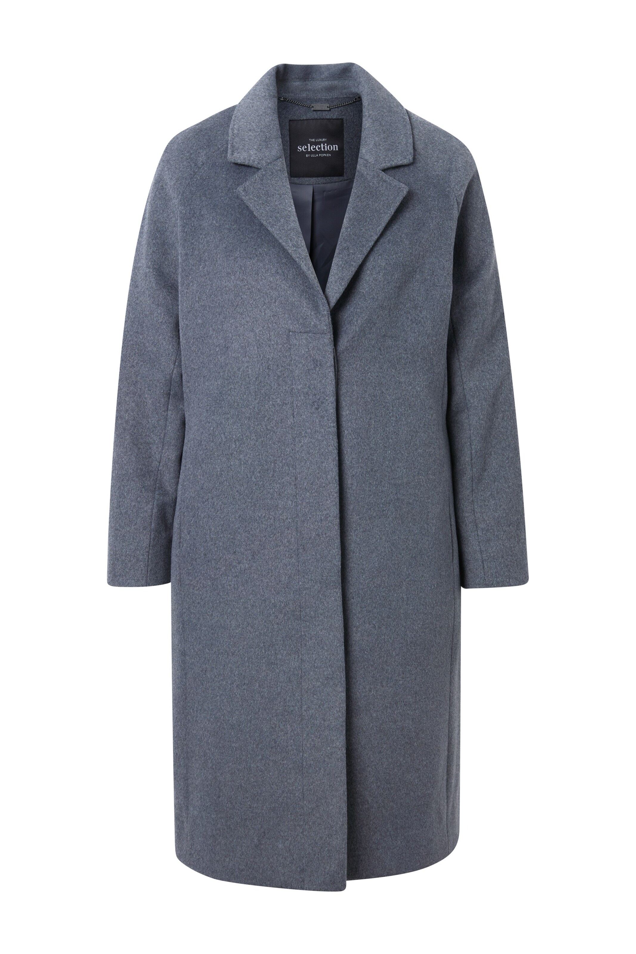 Manteau mi-saison Ulla Popken en gris : devant