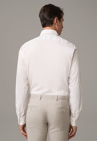 STRELLSON Slim fit Button Up Shirt in White