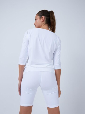 SPORTKIND Funktionsshirt '3/4 Loose Fit'‌‌‌‌‌‌‌‌‌ in Weiß