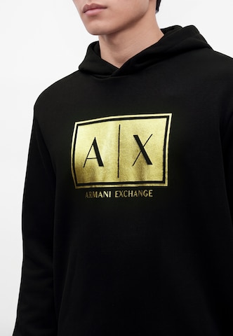 Felpa di ARMANI EXCHANGE in nero