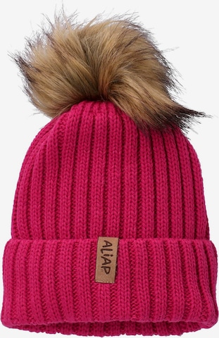 Aliap Muts in Roze: voorkant