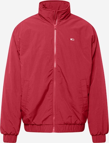 Veste mi-saison Tommy Jeans en rouge : devant