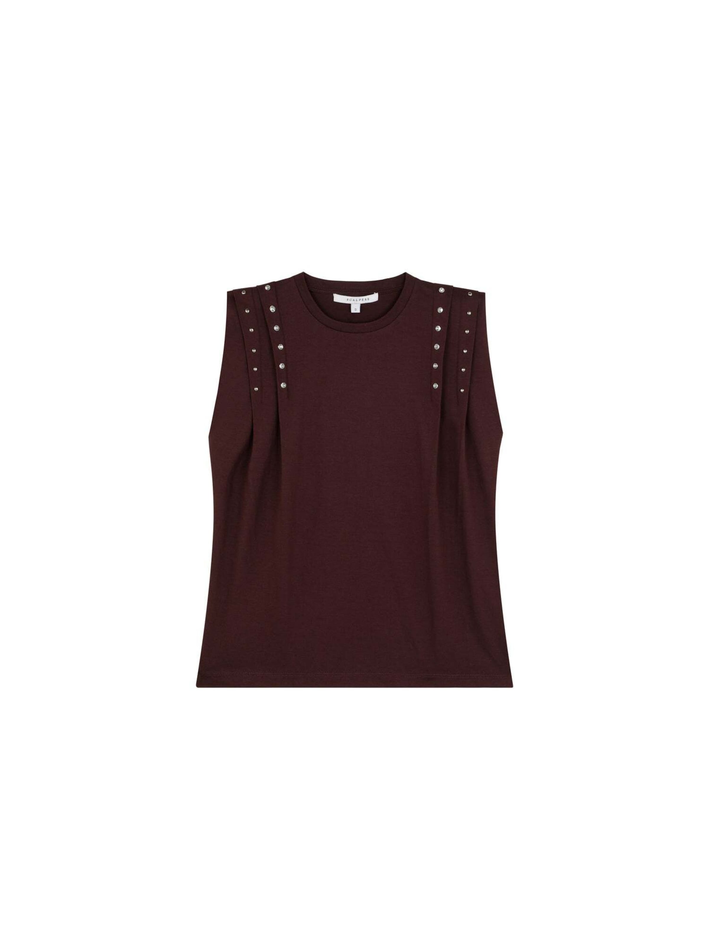 Scalpers Αθλητική φανέλα ' ' σε κόκκινο: μπροστά