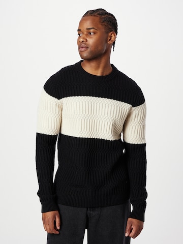 JOOP! Sweater 'Norwen' in Black: front