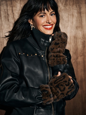 Guanti con dita corte di Rockett St George in marrone