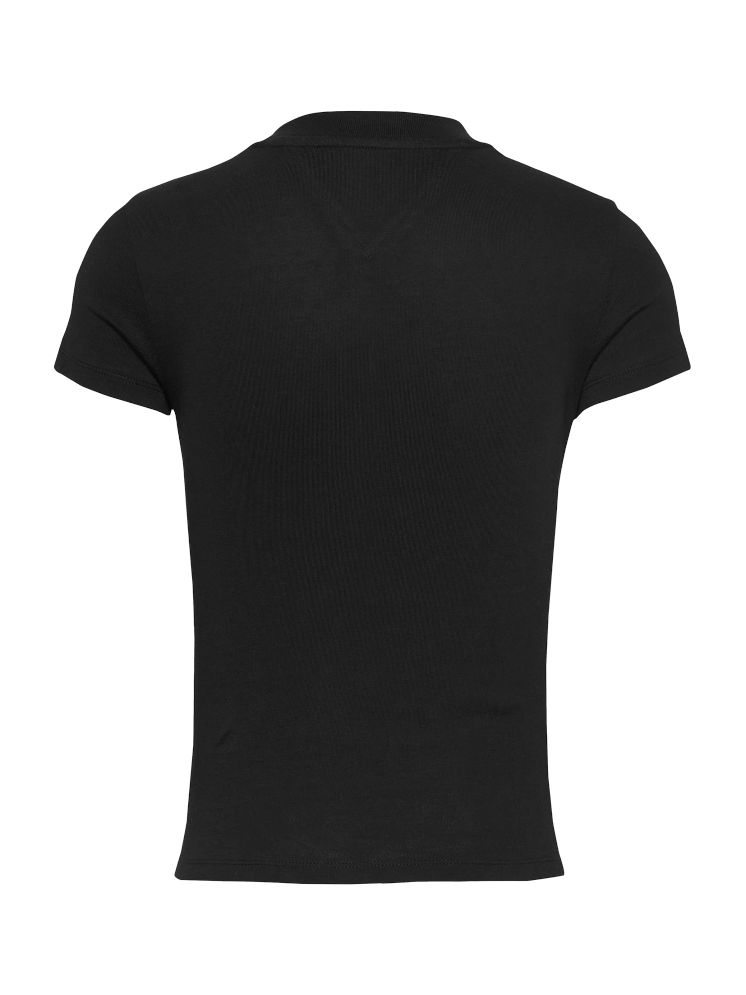 Tommy Jeans Póló - fekete: hátul