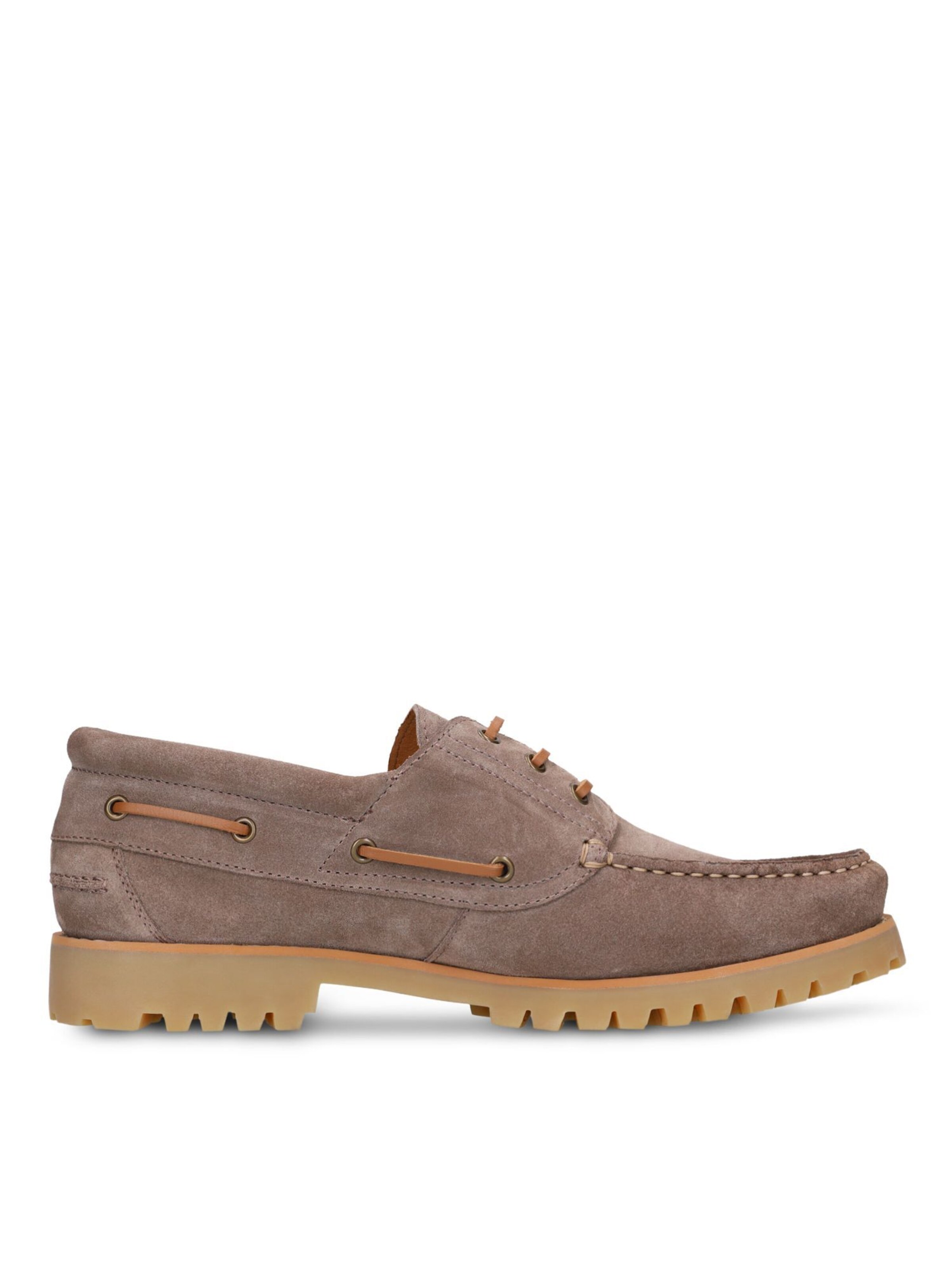 MANFIELD Schnürschuh in Beige