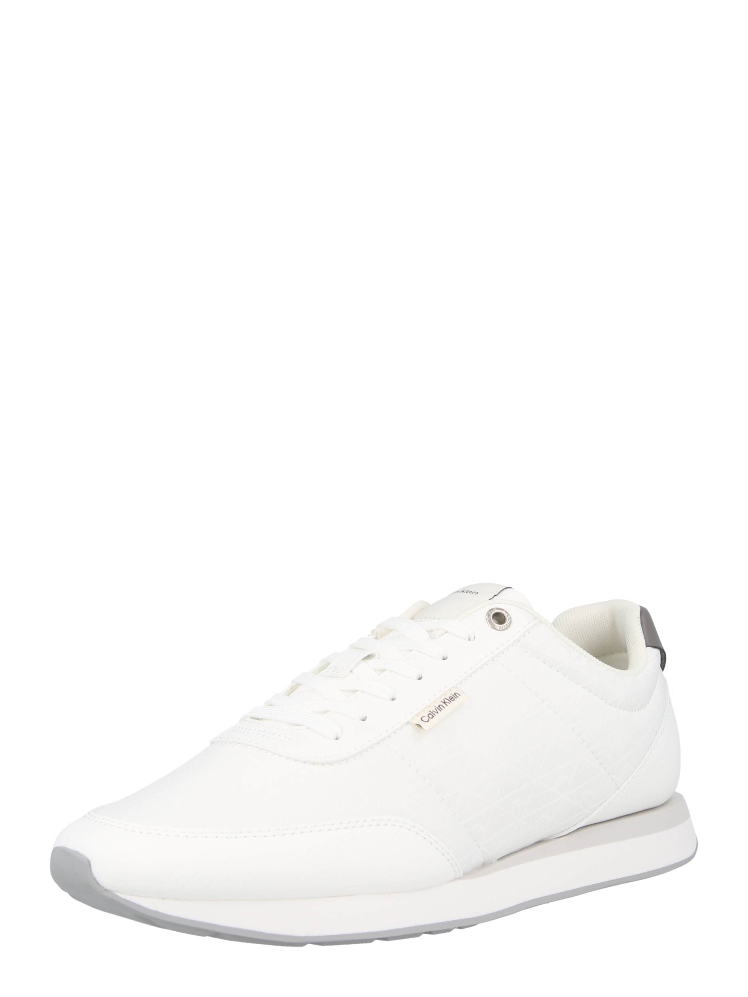 Calvin Klein Platform trainers 'RETRO' in White: front