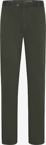 MEYER Chino Pants 'Oslo' in Green: front