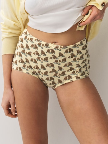 Next Трусы-слипы в Желтый: спереди