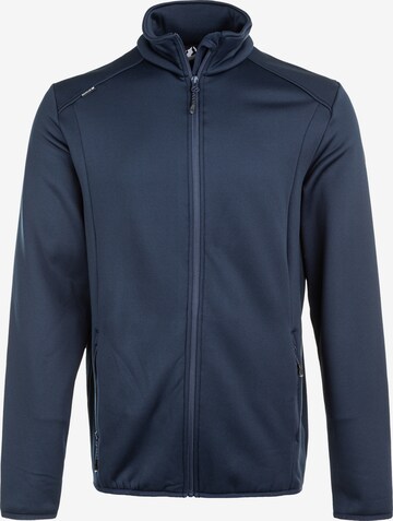 Whistler Athletic Fleece Jacket 'Fred' in Blue: front