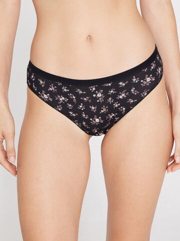 Tezenis Slip in Schwarz: Vorderseite