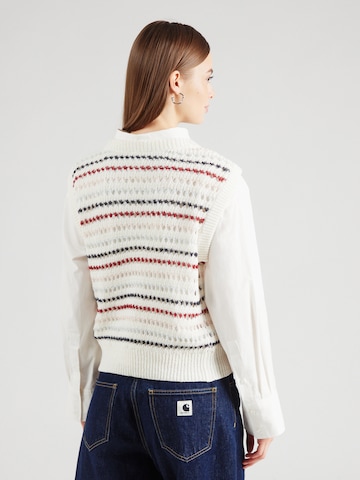 OBJECT Knitted top 'OBJZELIA' in White