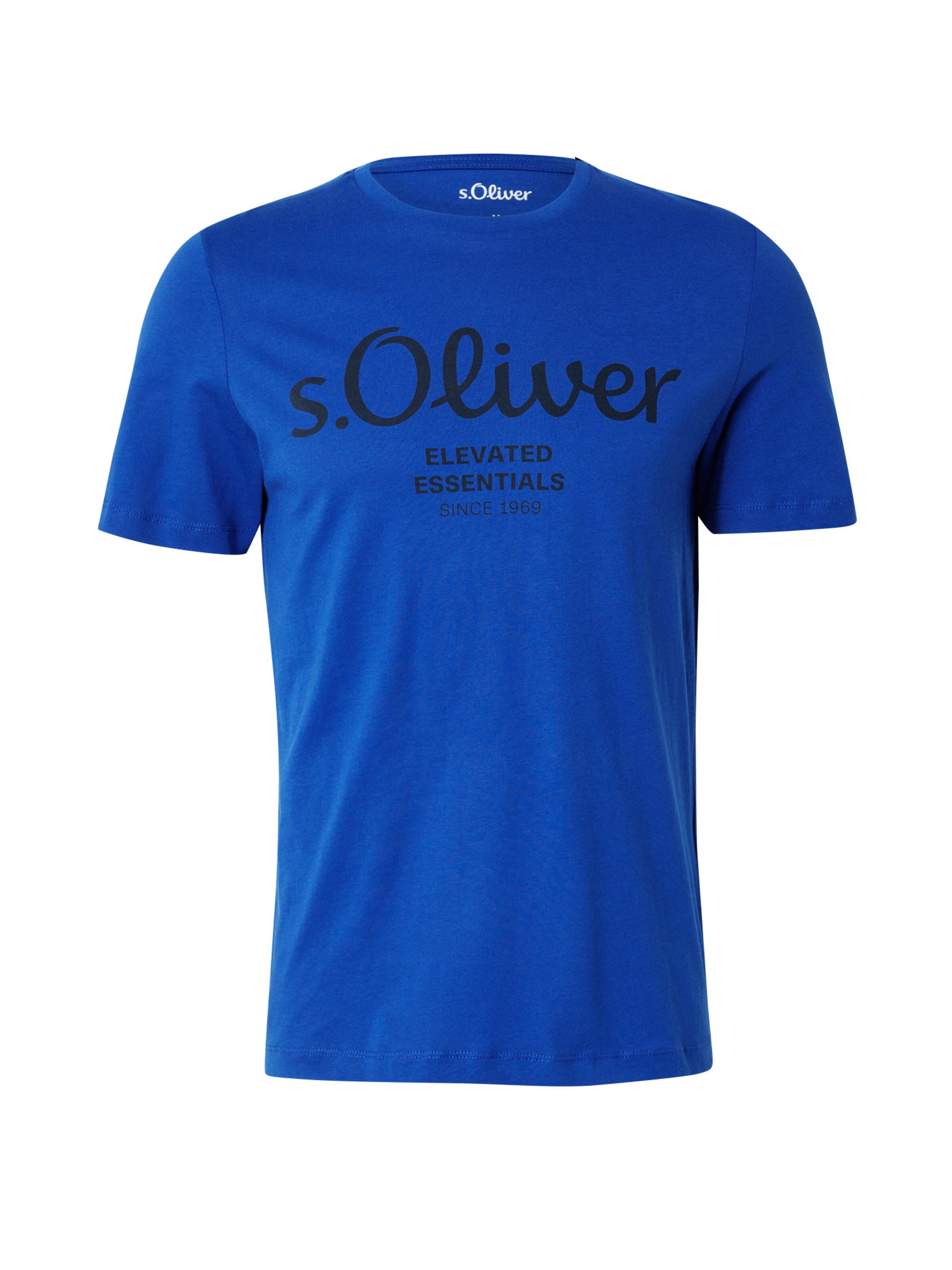 s.Oliver Shirt in Blauw: voorkant