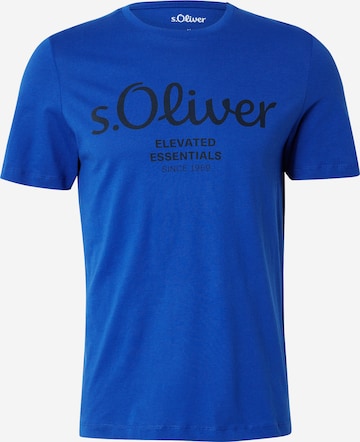 s.Oliver Shirt in Blau: Vorderseite