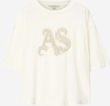 balta AllSaints Marškinėliai 'ICON AMELIE': priekis