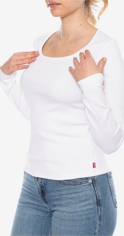 Maglietta 'ESSENTIAL' di LEVI'S ® in bianco: frontale