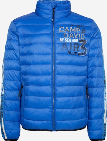 CAMP DAVID Winter Jacket in Blue: front