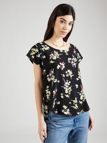 VERO MODA - Blusa 'SAKI' en negro: frente