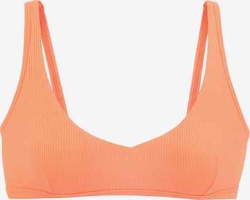 Hauts de bikini VENICE BEACH en orange : devant
