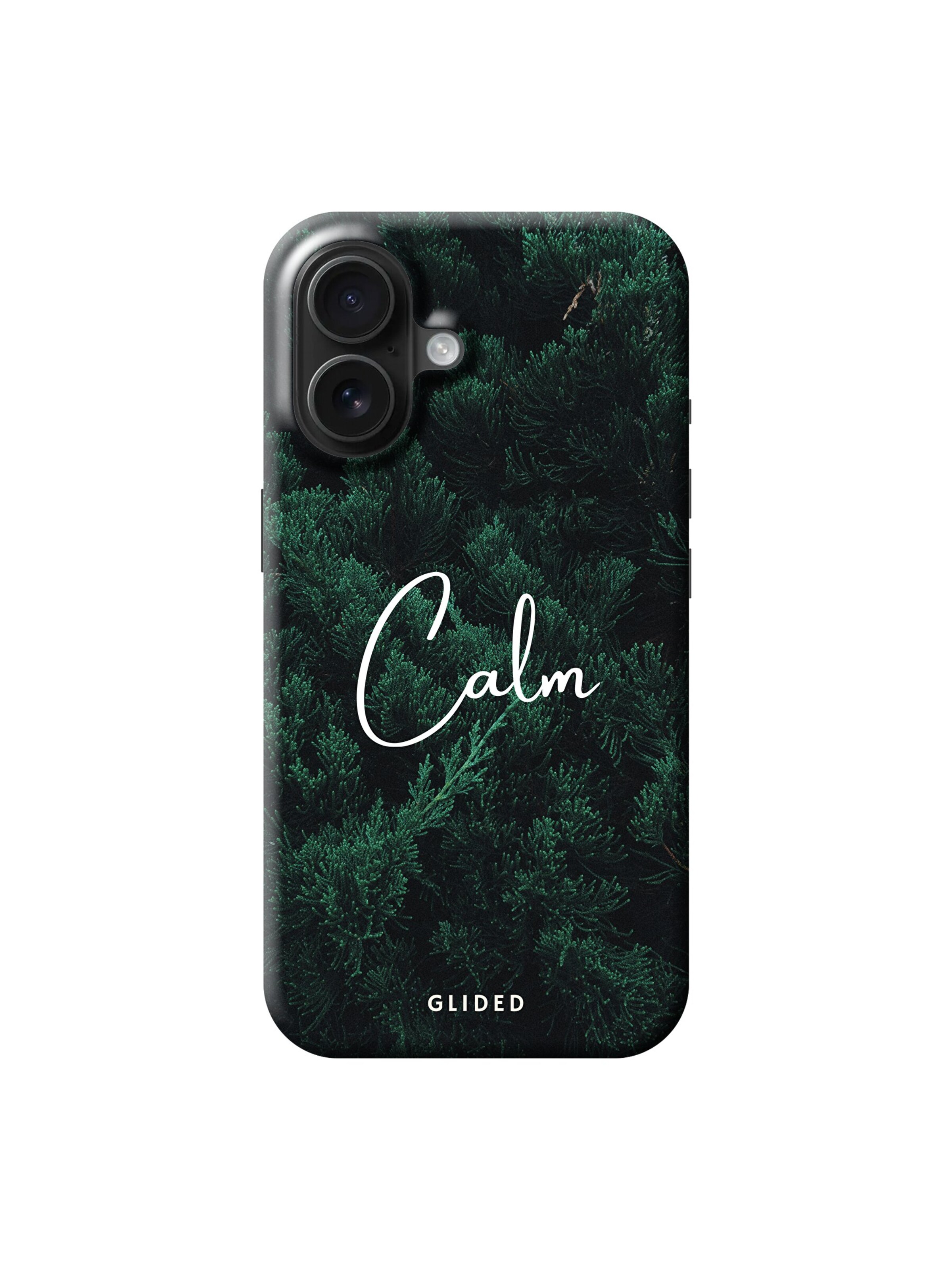 Glided Smartphone Case 'Keep Calm Glided Handyhülle' in Black: front