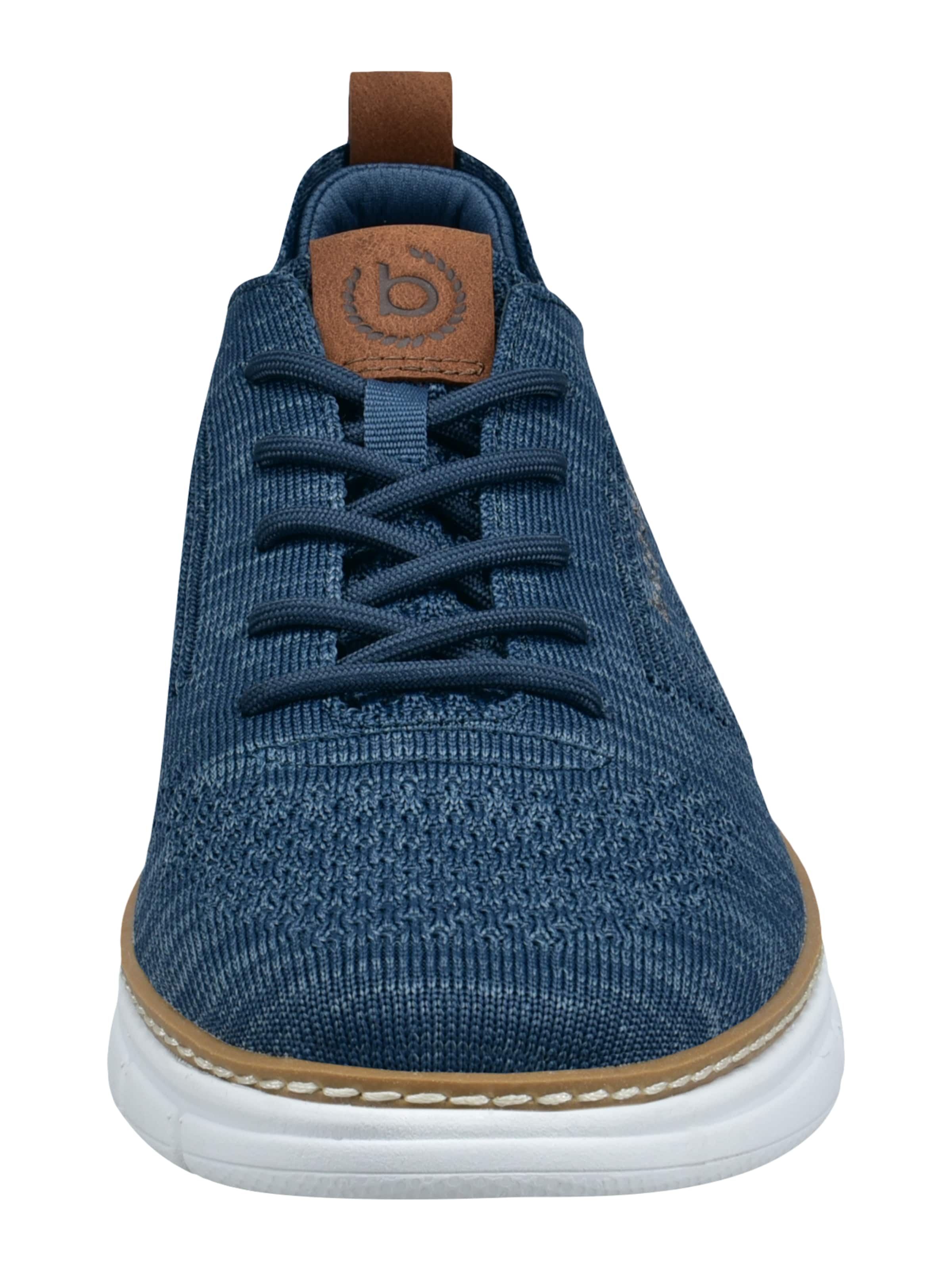 Baskets basses bugatti en bleu