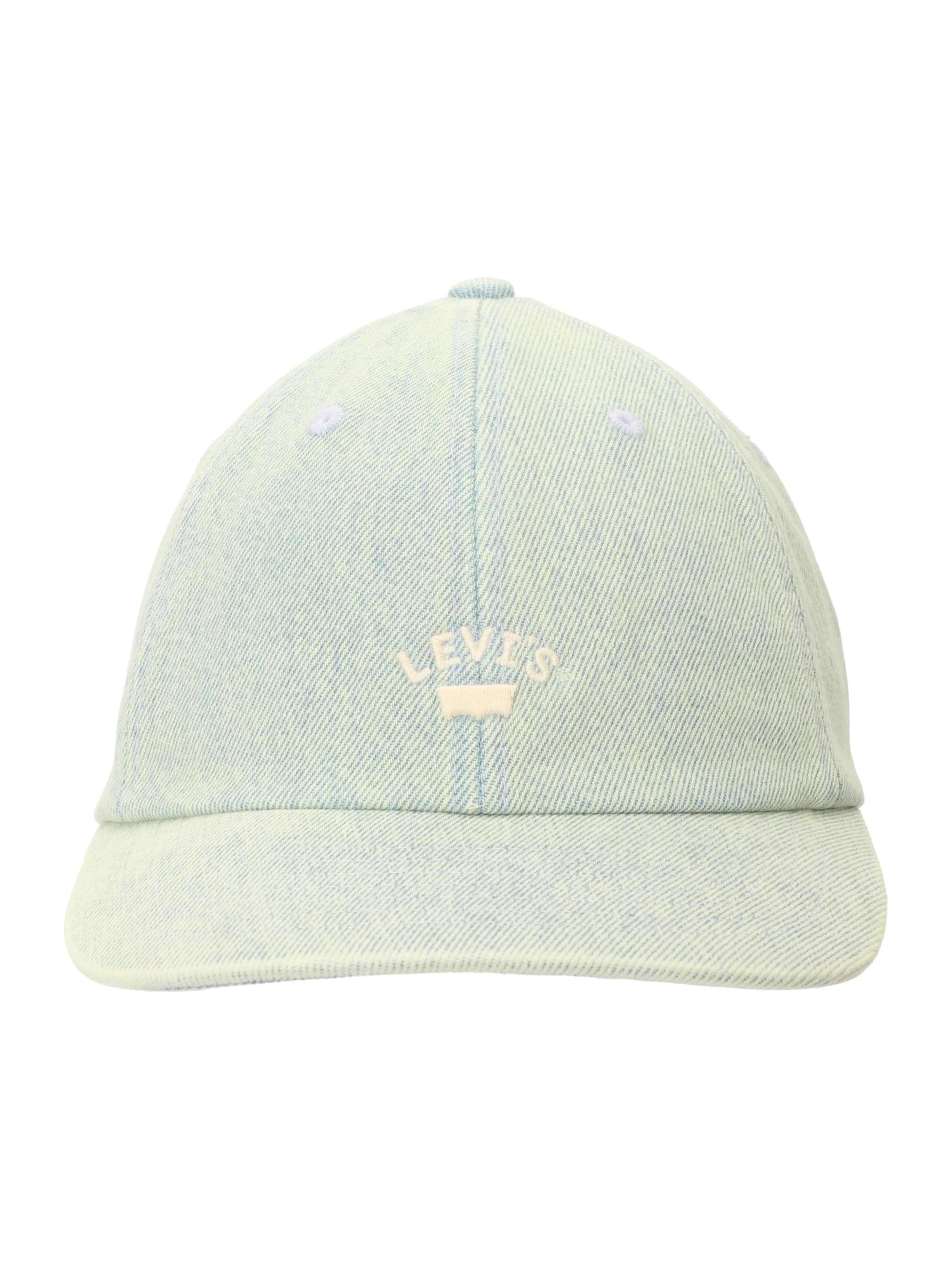 LEVI'S ® Kšiltovka 'Lazy Girl' ve velikosti 55-60 - slonová kost / modrá džínovina / pastelově zelená, Produkt