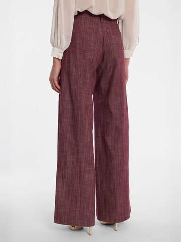 évasé Pantalon 'Endyria' Ana Alcazar en violet