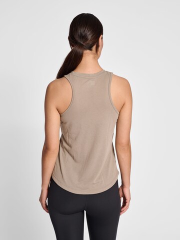 Hummel Sporttop in Bruin