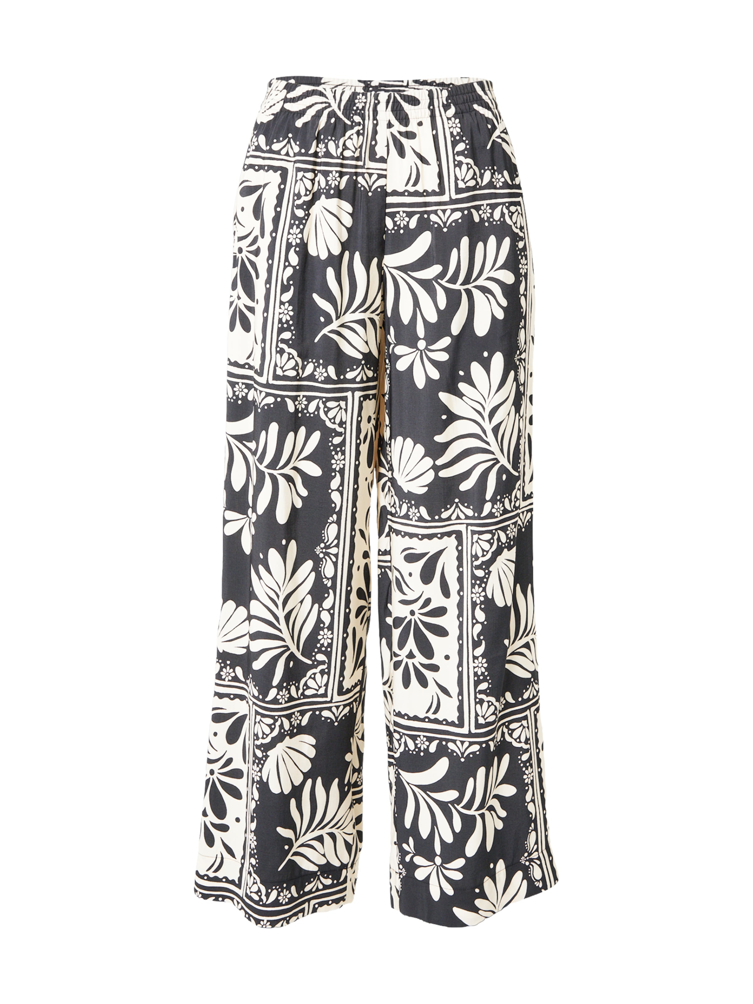 VERO MODA Wide leg Παντελόνι 'VMKELLY' σε μαύρο: μπροστά