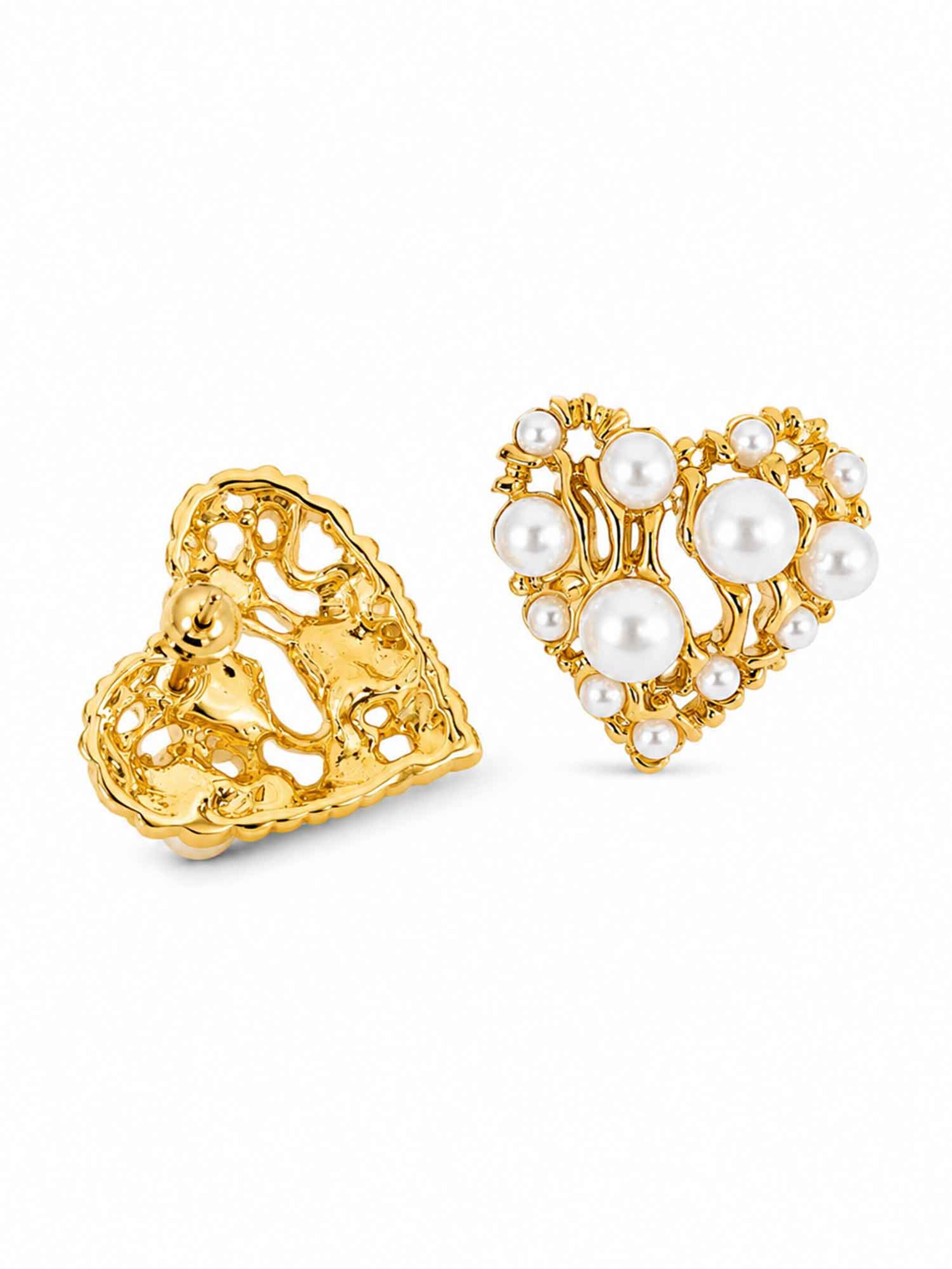 RteRme Náušnice 'Mae Earrings' – zlatá