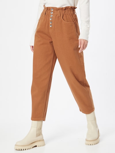 UNITED COLORS OF BENETTON Hose in karamell, Modelansicht