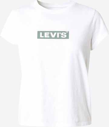 LEVI'S ® Paita 'Graphic Authentic Tshirt' värissä valkoinen: edessä