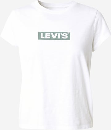 LEVI'S ® Тениска 'Graphic Authentic Tshirt' в бяло: отпред