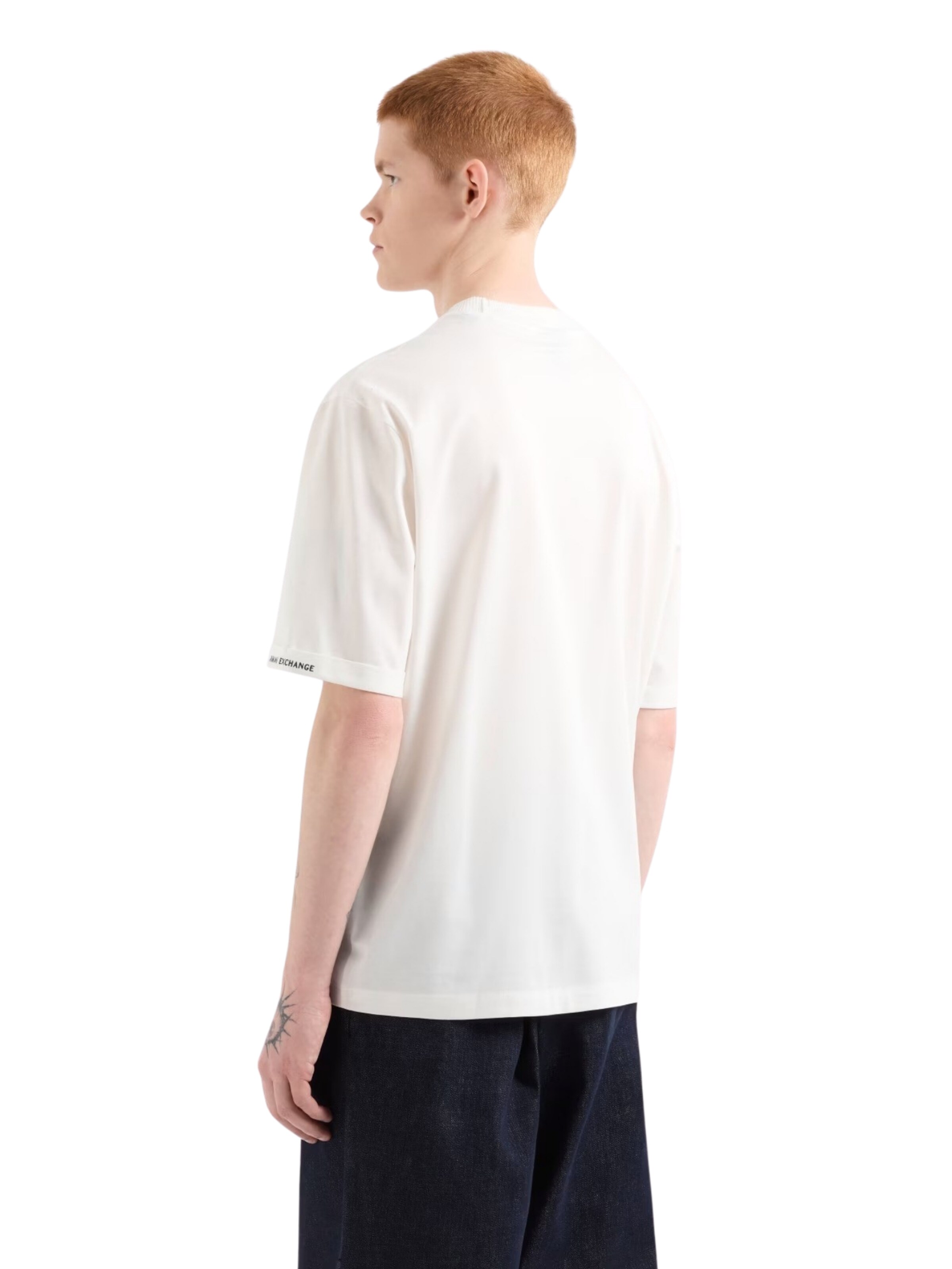 T-Shirt ARMANI EXCHANGE en blanc