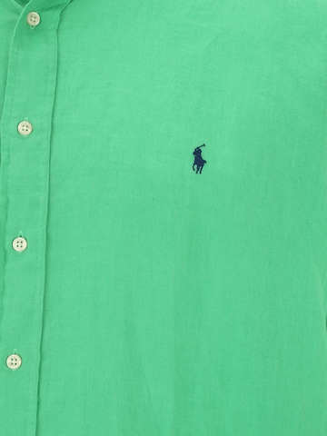 Polo Ralph Lauren Big & Tall Средняя посадка Рубашка в Зеленый