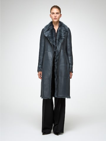 V S P Vinterfrakke 'Lyza' i blå