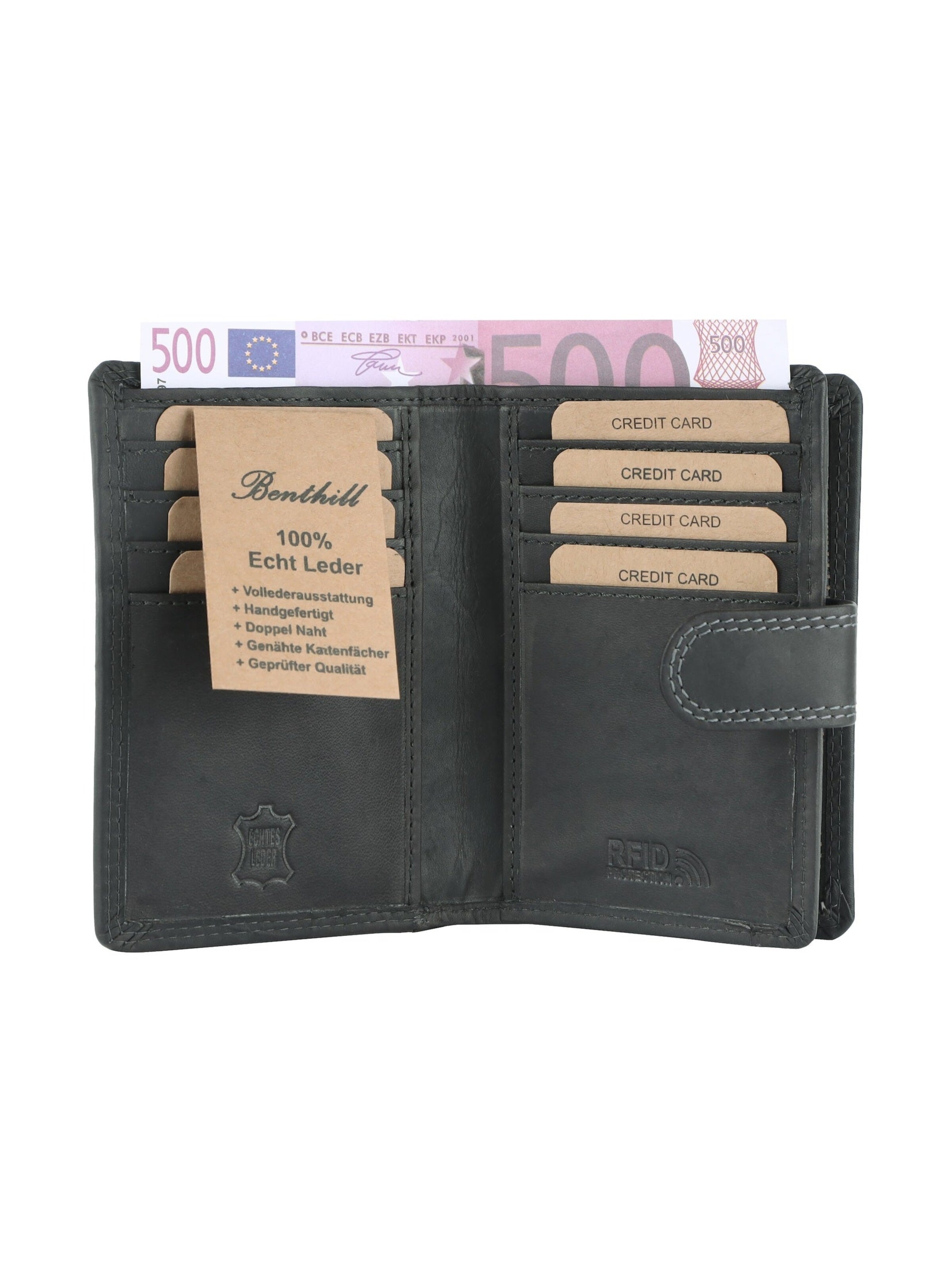Benthill Wallet in Green