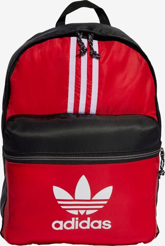 ADIDAS ORIGINALS Backpack ' adicolor Archive' in Red: front