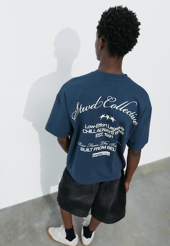 Pull&Bear Shirt in Blue