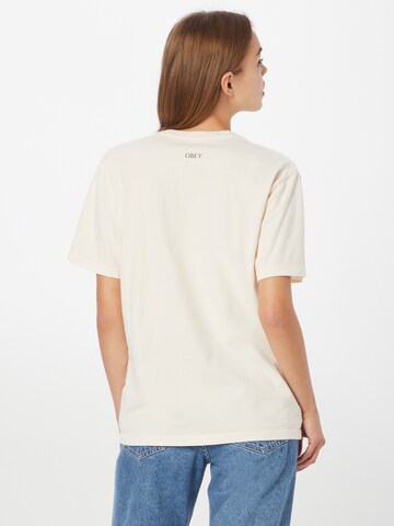 Obey T-Shirt 'CHOICE' in Beige