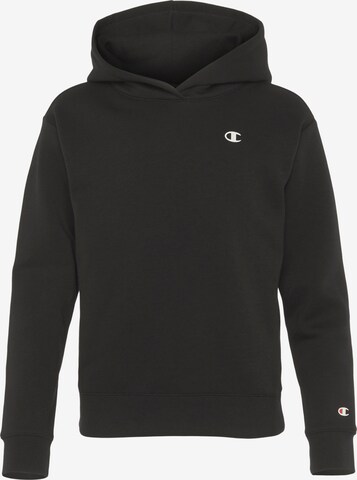 Champion Authentic Athletic Apparel Athletic Sweatshirt in Black: front