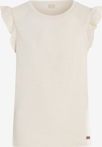 PROTEST Shirt 'PRTCRIUS JR' in Wit: voorkant