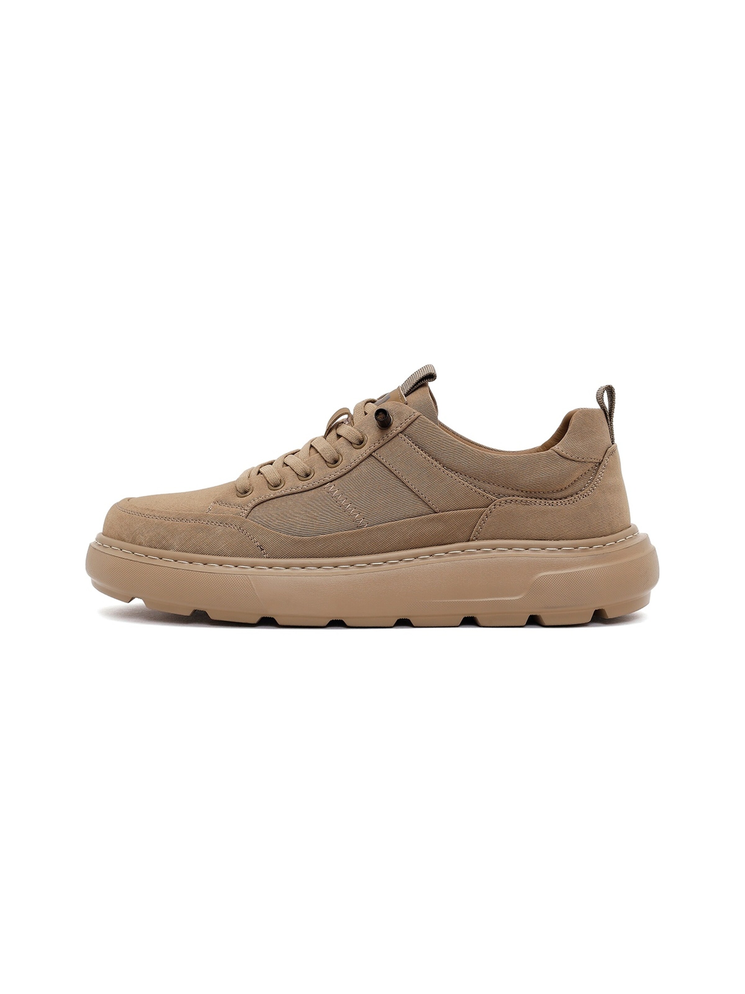 Sneaker low de la Derimod pe bej: față
