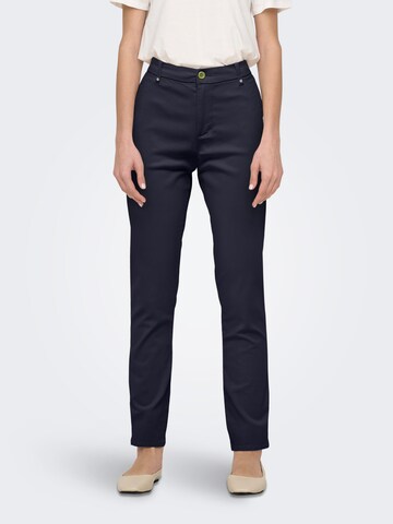 ONLY Slim fit Chino trousers 'ONLSURA' in Blue: front