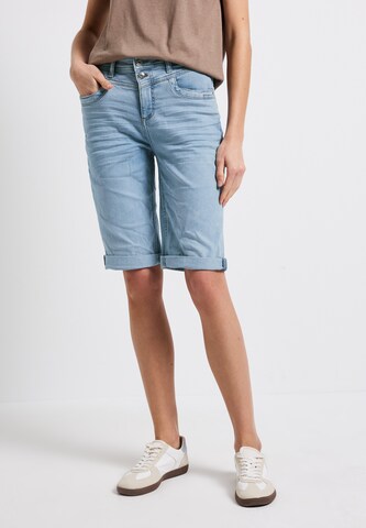 STREET ONE Slim fit Jeans in Blue: front